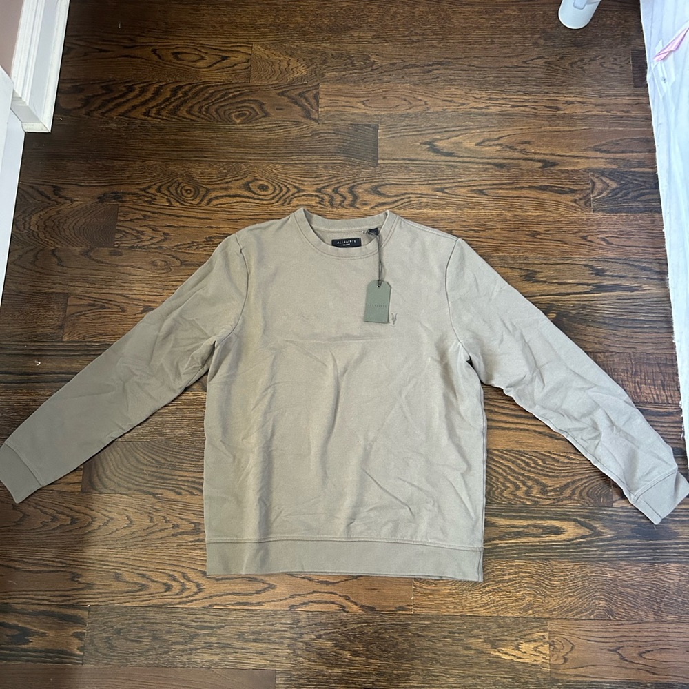Men's All Saints NWT Crewneck in Planet Grey